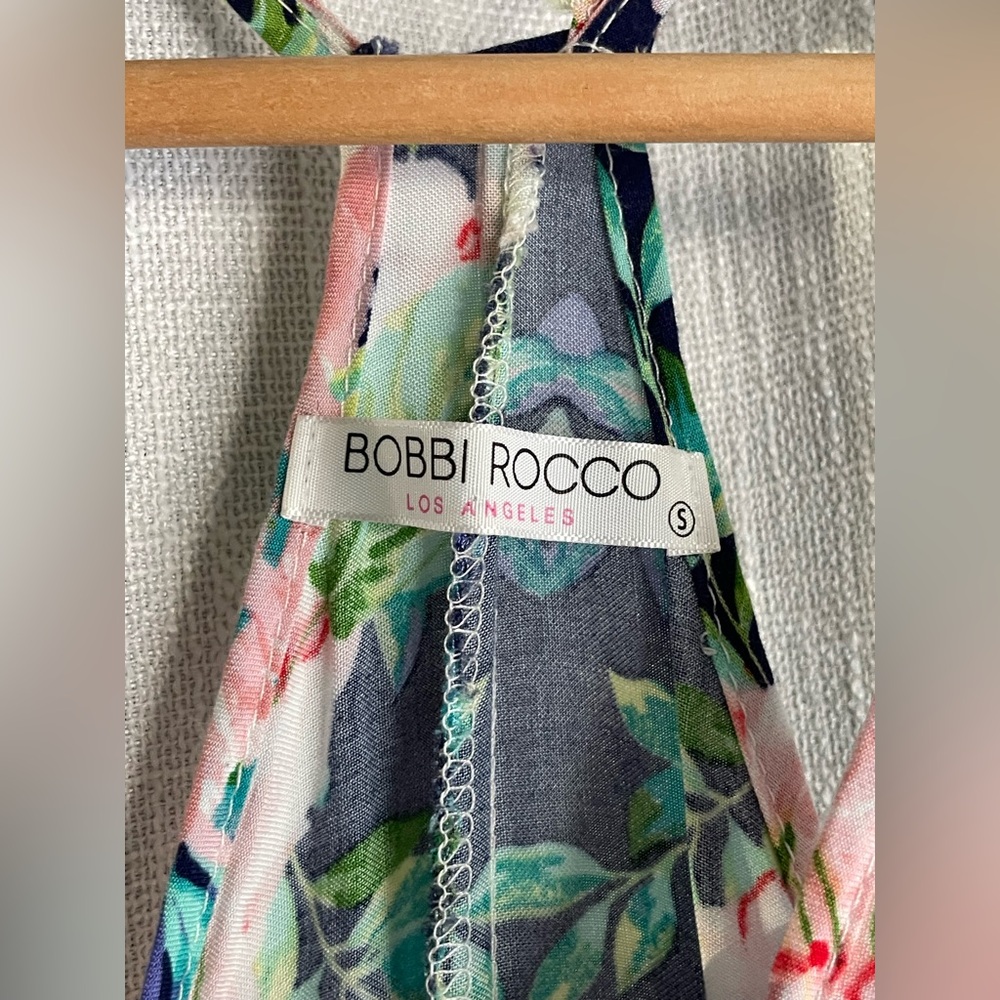 Bobbi Rocco Los Angeles Floral Maxi Dress - Size Small - Picture 4 of 7